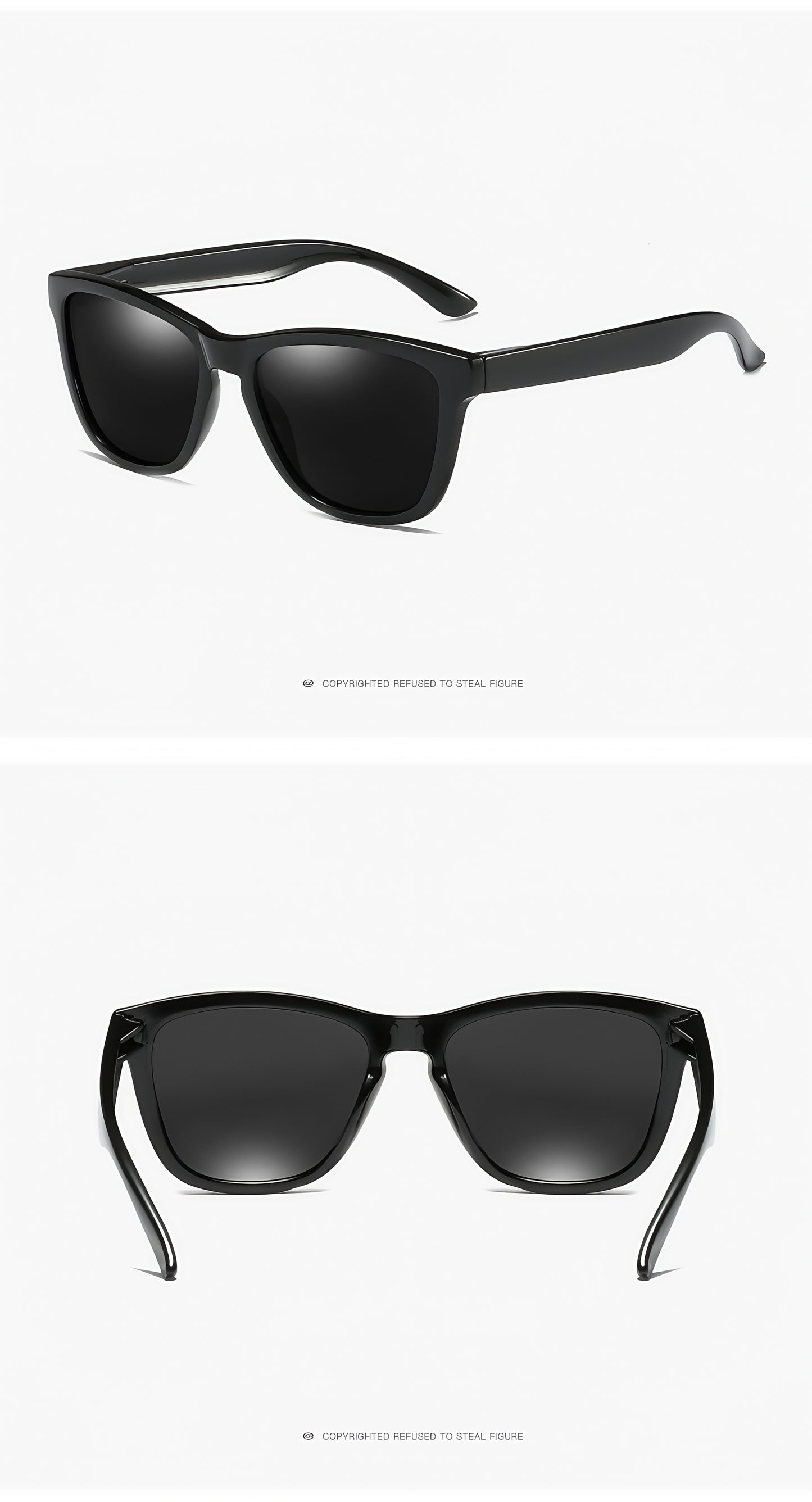 Men Gradient Color Lightweight UV400 Driving Anti-Glare HD Polarized Sunglasses