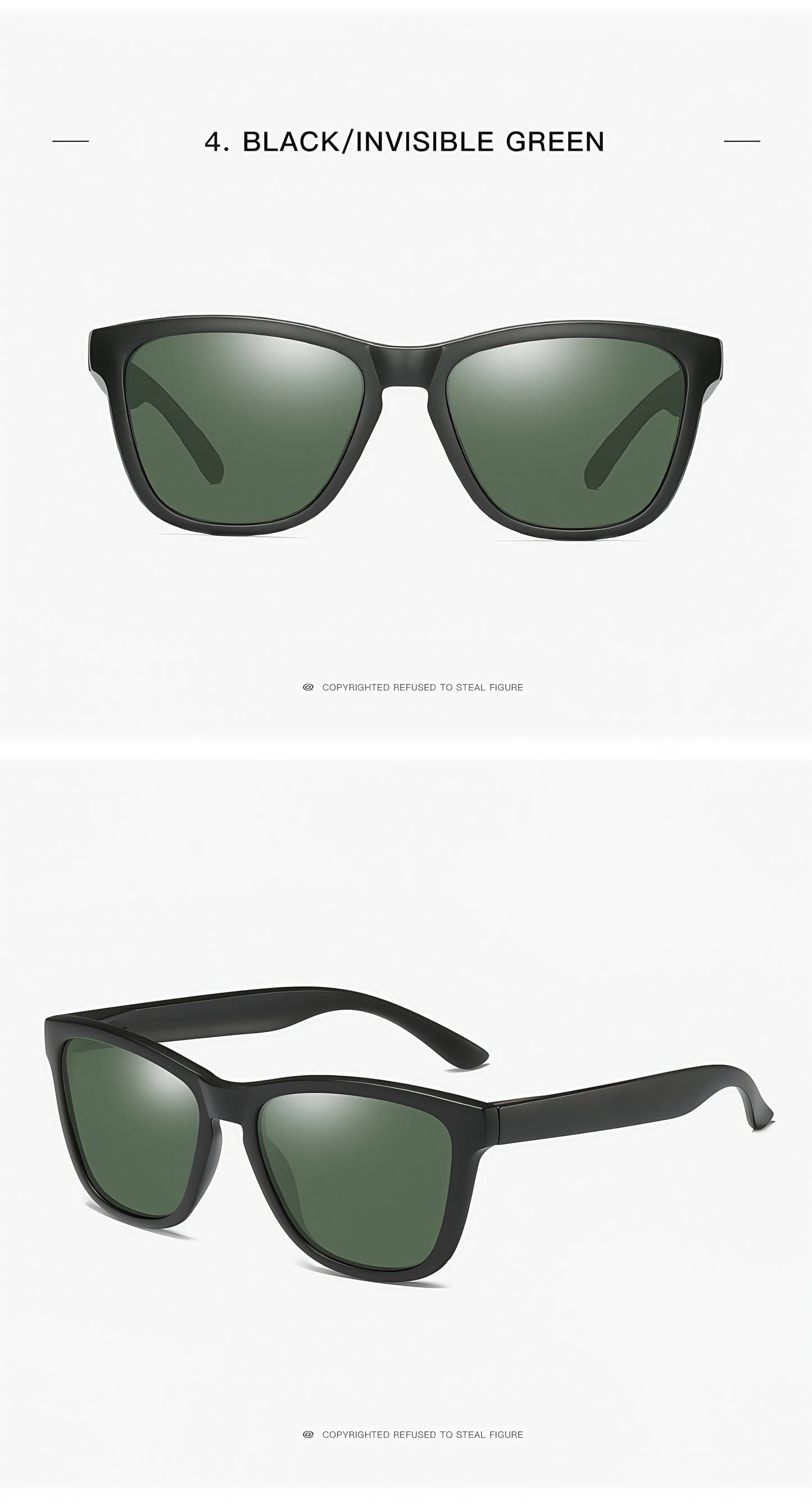 Men Gradient Color Lightweight UV400 Driving Anti-Glare HD Polarized Sunglasses