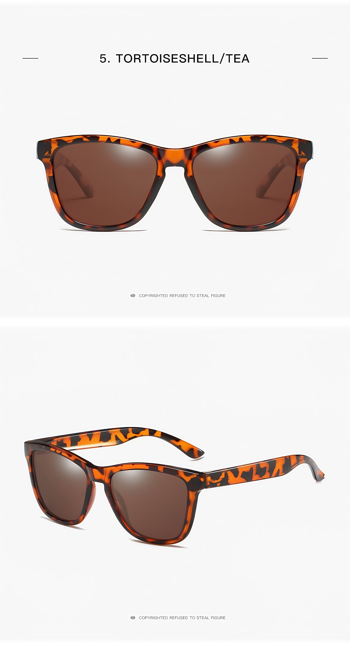 Men Gradient Color Lightweight UV400 Driving Anti-Glare HD Polarized Sunglasses