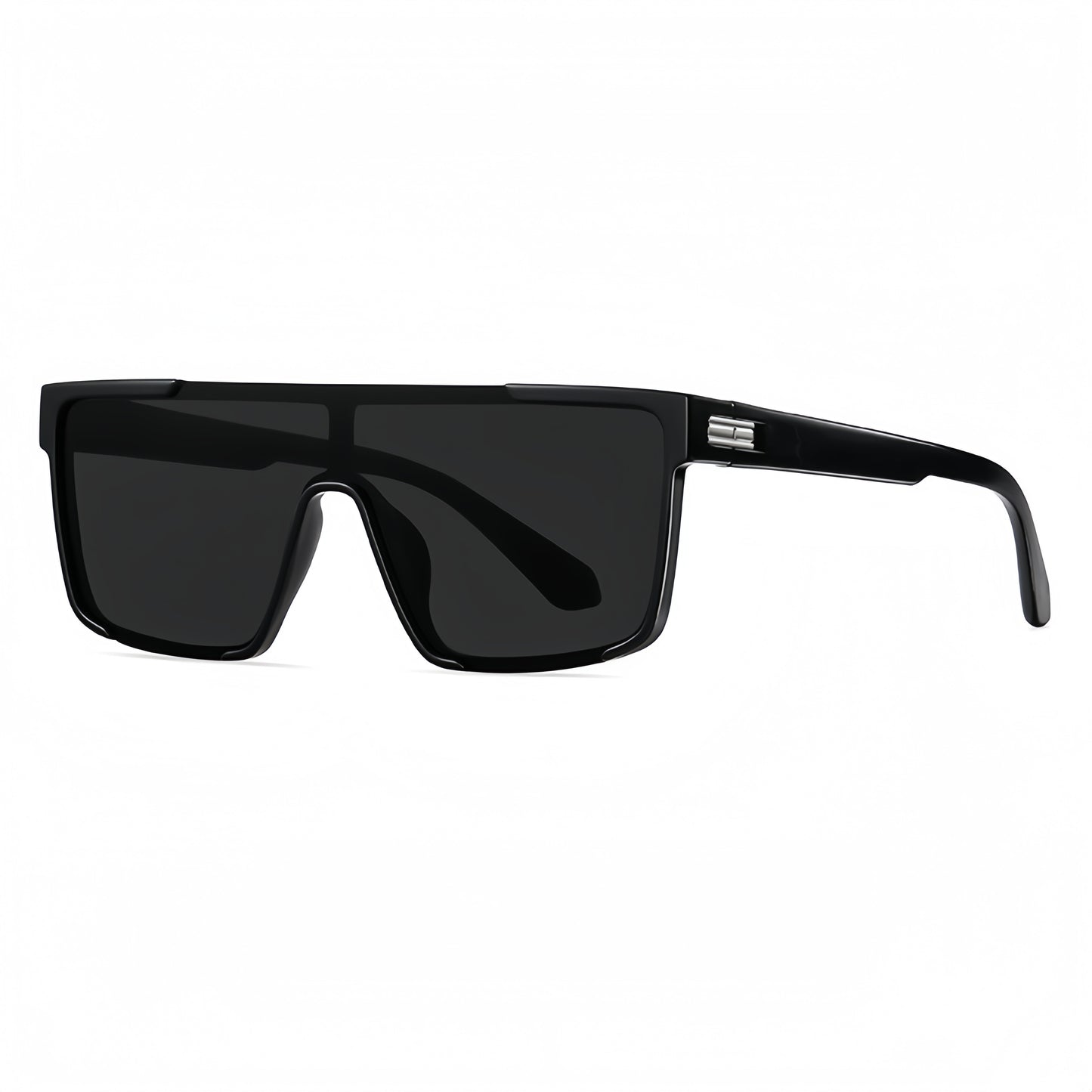 Women's Comfort Fit One-piece Shield Lens Streetwear Oversized Sports Sunglasses