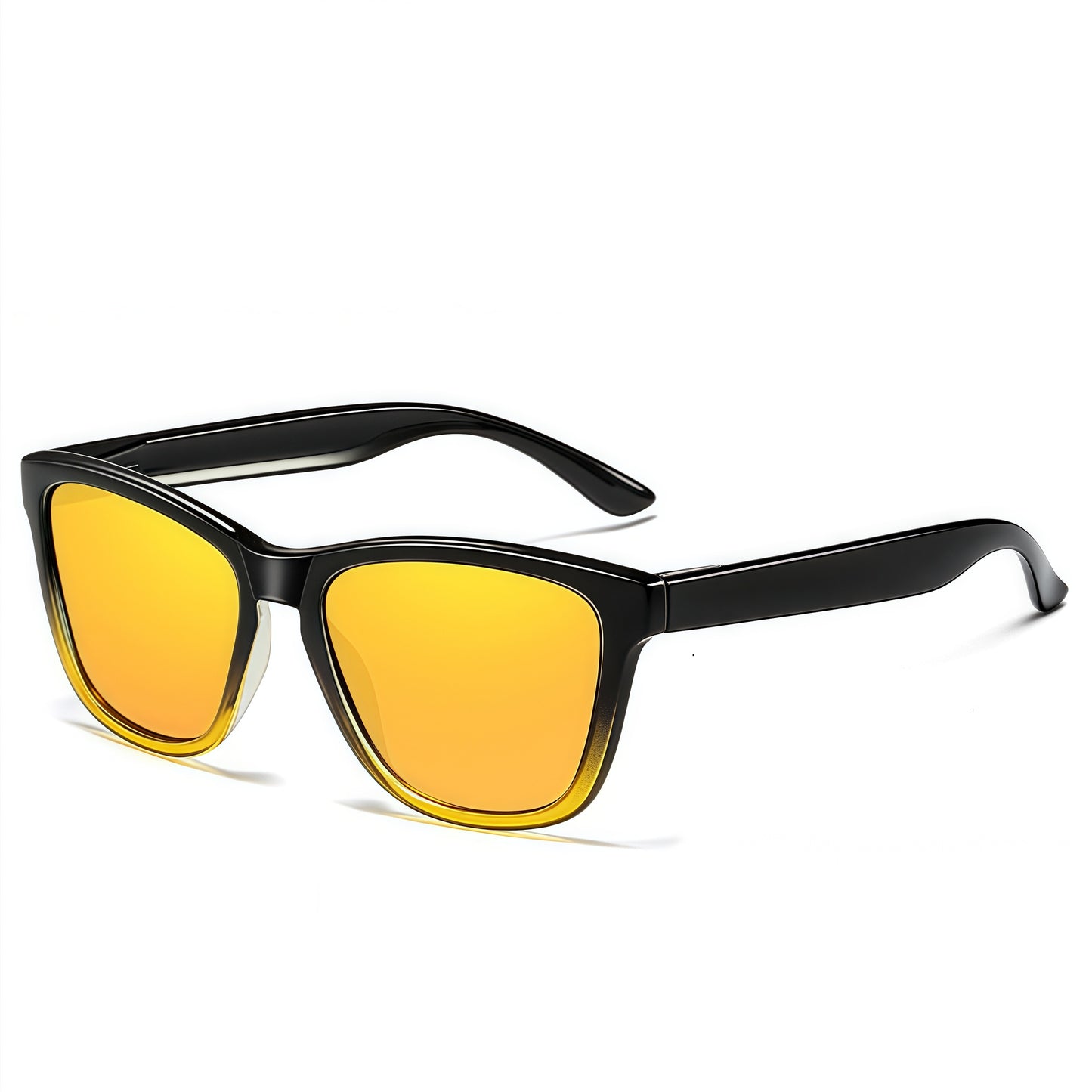 Men Gradient Color Lightweight UV400 Driving Anti-Glare HD Polarized Sunglasses