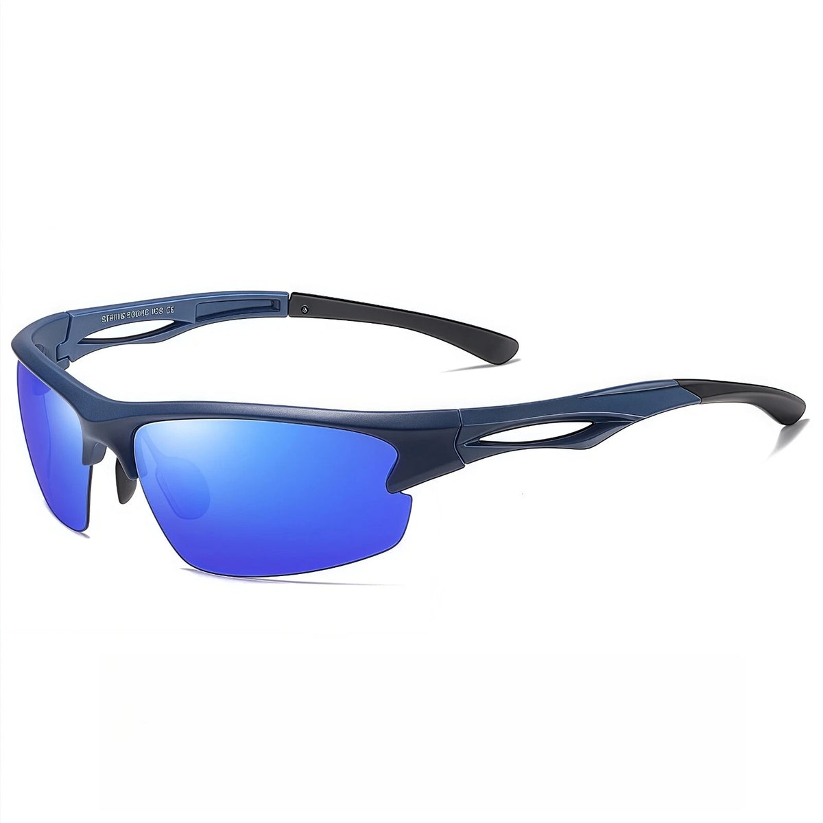Men's Polarised Sports Sunglasses TR90 UV400 Wrap Around Cycling Running Driving