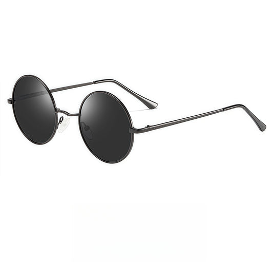 Women 8 Color Lens Retro Round Sunglasses Lightweight UV400 Vintage Hippie Style