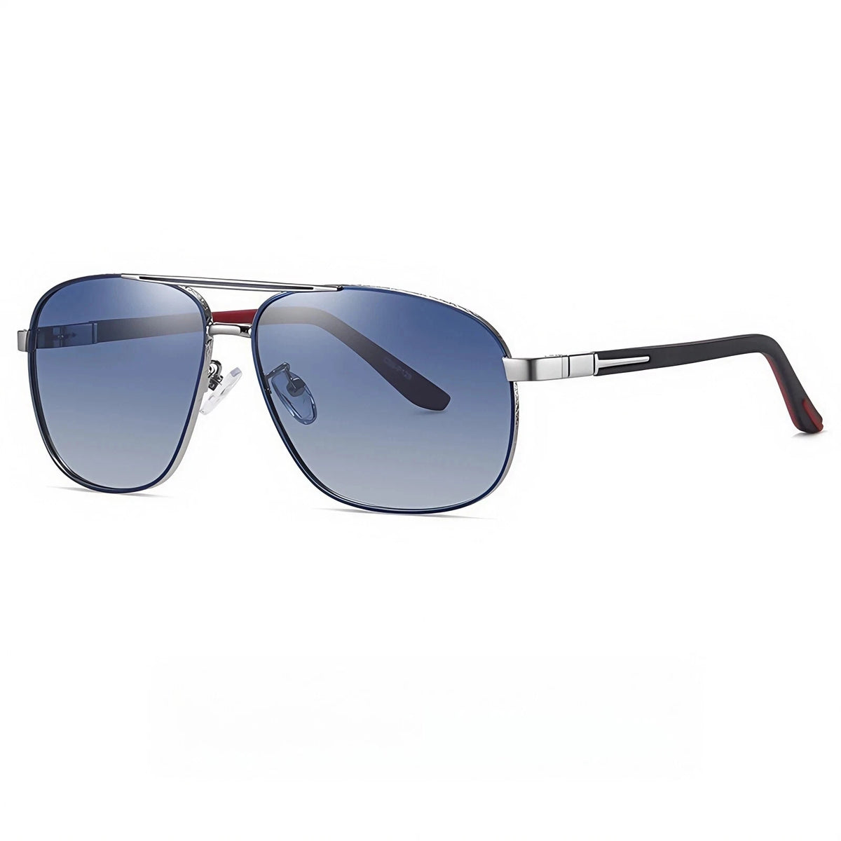 Men's Polarized Aviator Sunglasses Spring Hinge UV400 Anti-Glare Driving Outdoor #6306