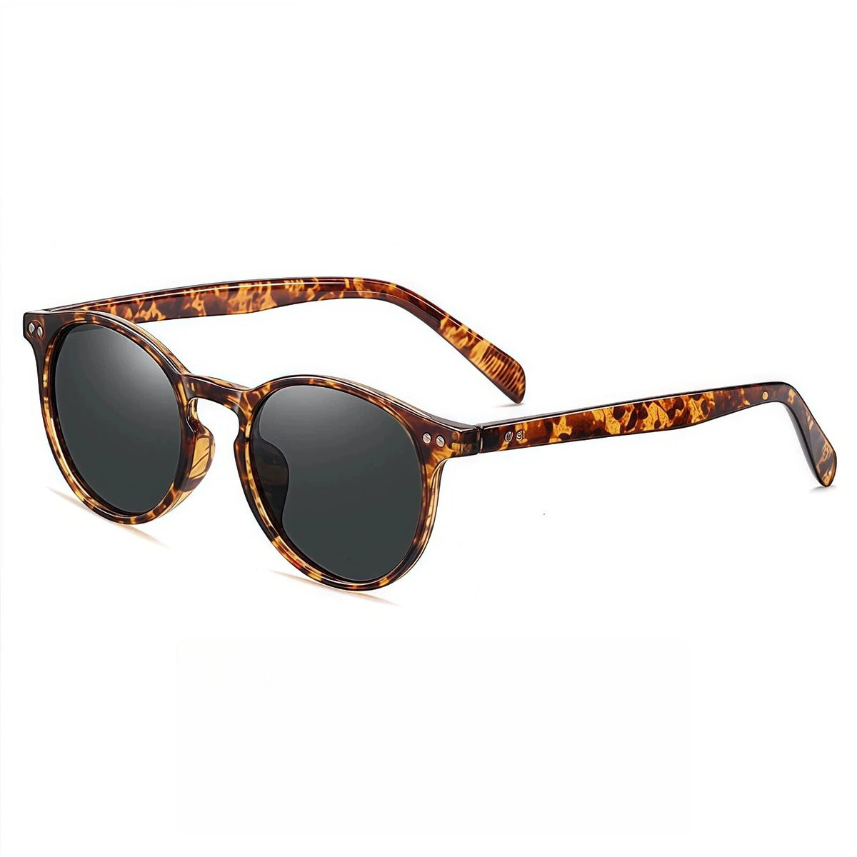 Womens Polarised Sunglasses Round UV400 Lightweight Retro Frame Beach Anti Glare