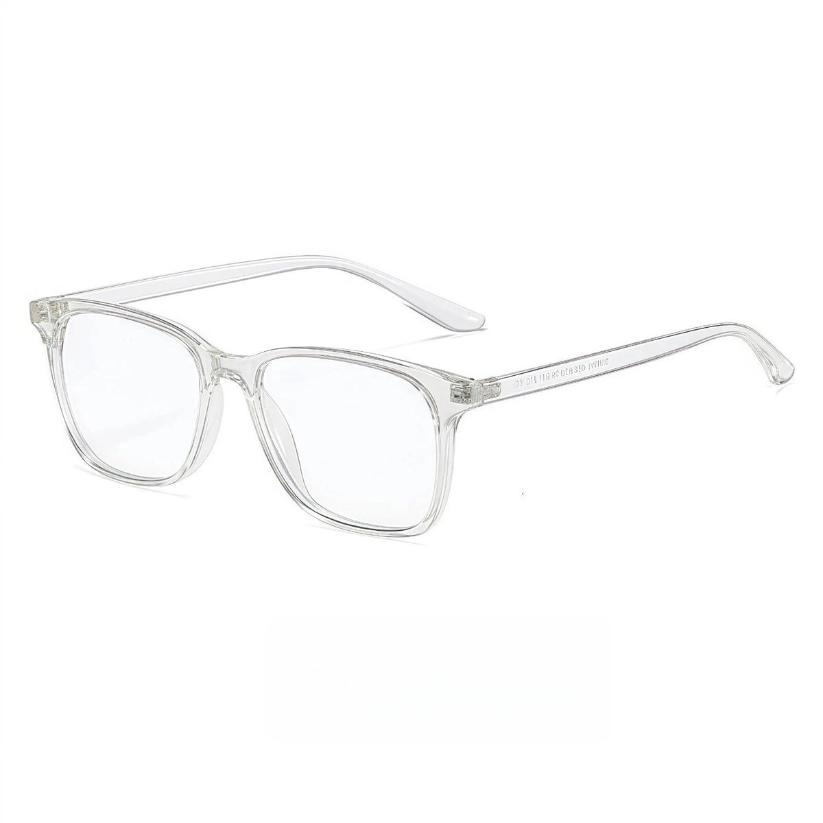 Share Blue Light Blocking Glasses Men Women TR90 Square Computer Clear Lens Eyewear #6919