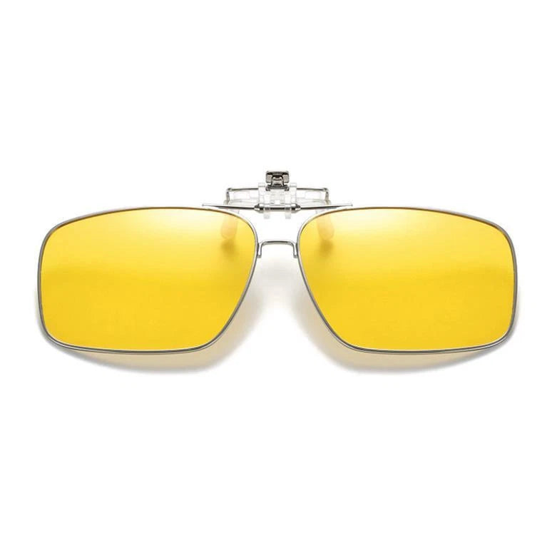 Polarized Clip On Flip Up Sunglasses UV400 Driving Fishing Prescription Solution