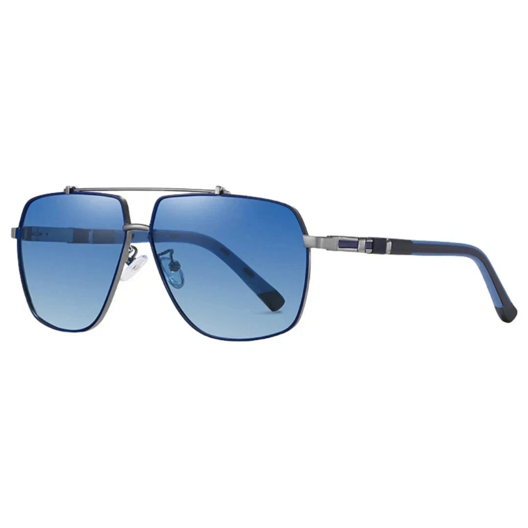 Men Polarized Sunglasses UV400 Anti-Glare Square Driving Fishing Outdoor Eyewear