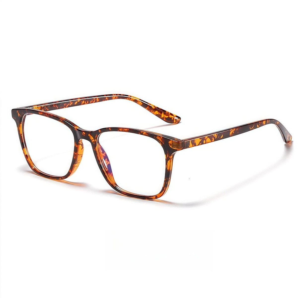 Share Blue Light Blocking Glasses Men Women TR90 Square Computer Clear Lens Eyewear #6919