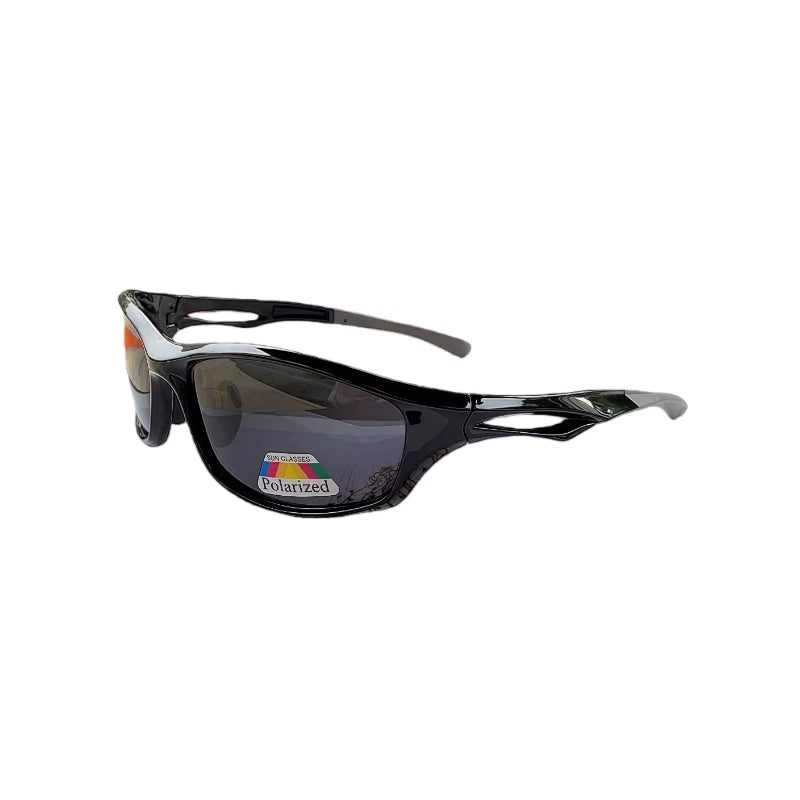 Men's Polarised Sports Sunglasses TR90 UV400 Wrap Around Cycling Running Driving