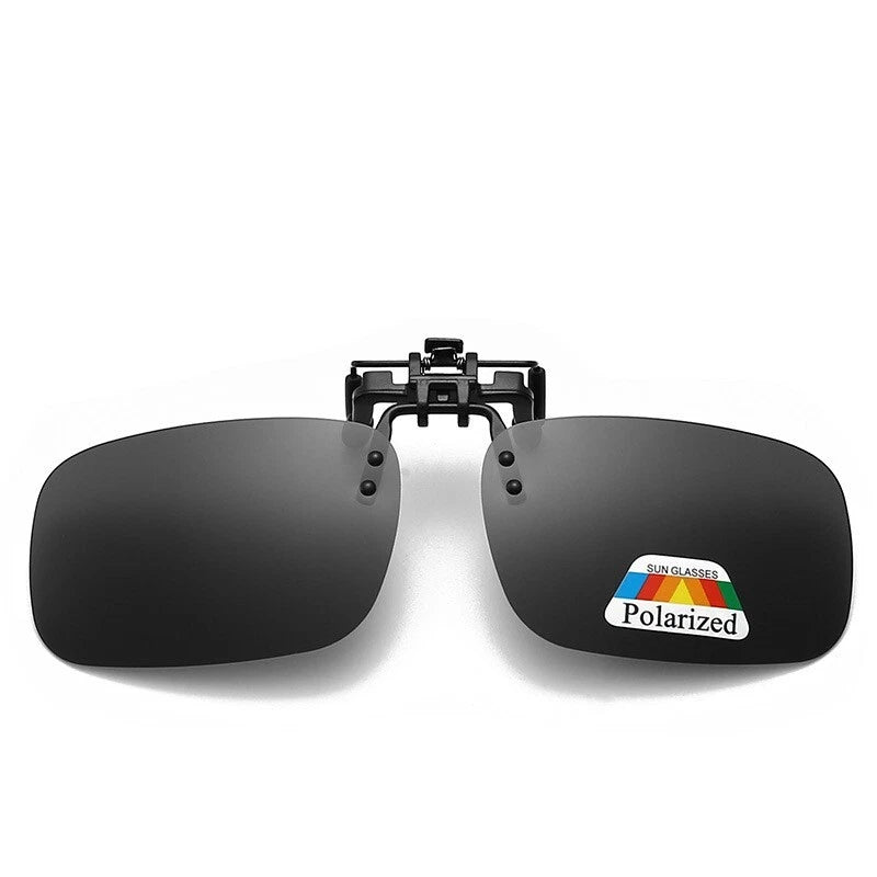 Polarized Clip-On Flip Up Sunglasses UV400 Driving Fishing Glasses 12 Colours AU