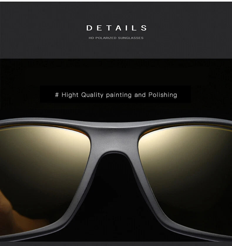 Men’s Polarised Sports Sunglasses TR90 Lightweight Wrap Around Cycling Fishing