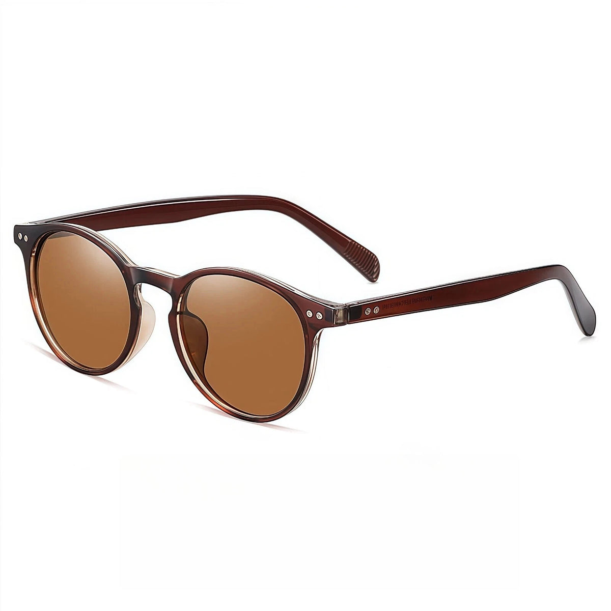Womens Polarised Sunglasses Round UV400 Lightweight Retro Frame Beach Anti Glare