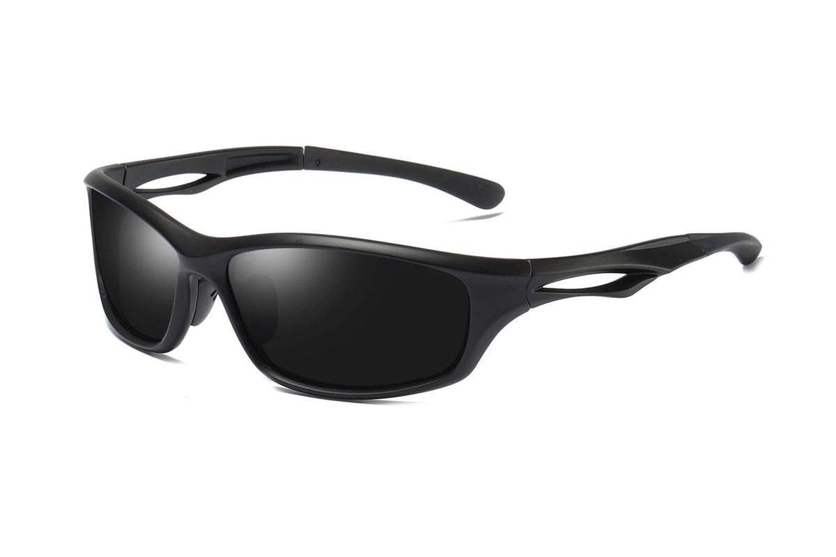 Men's Polarised Sports Sunglasses TR90 UV400 Wrap Around Cycling Running Driving