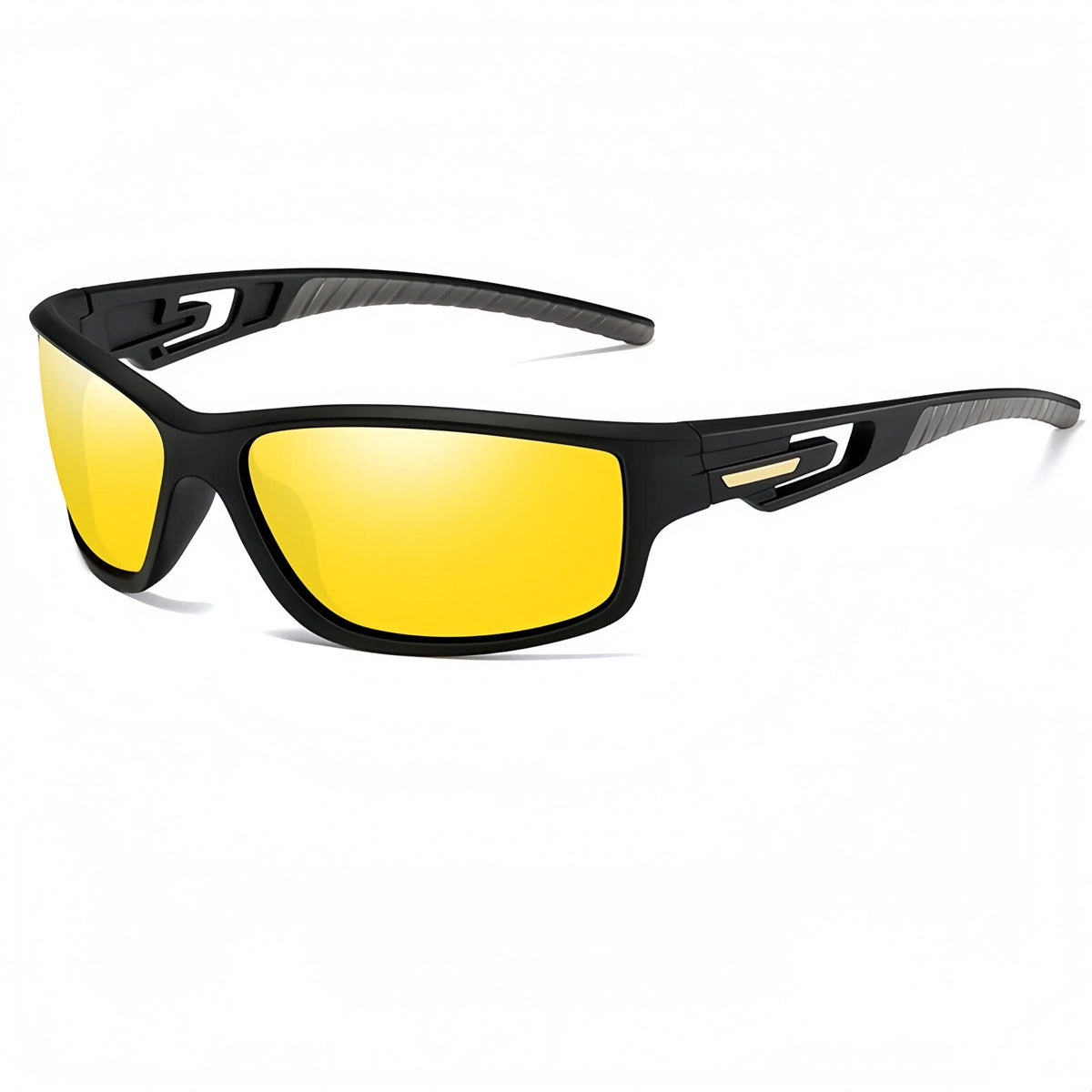 Mens Polarised Sunglasses Wrap Around Sports UV400 Driving Fishing Cycling Sporty #201910