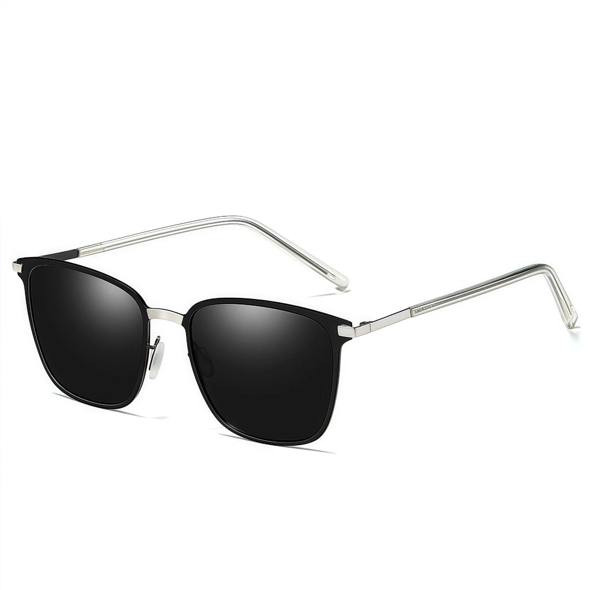 Mens Womens Polarised Sunglasses UV400 Square Metal Frame Driving Shades Unisex #0864