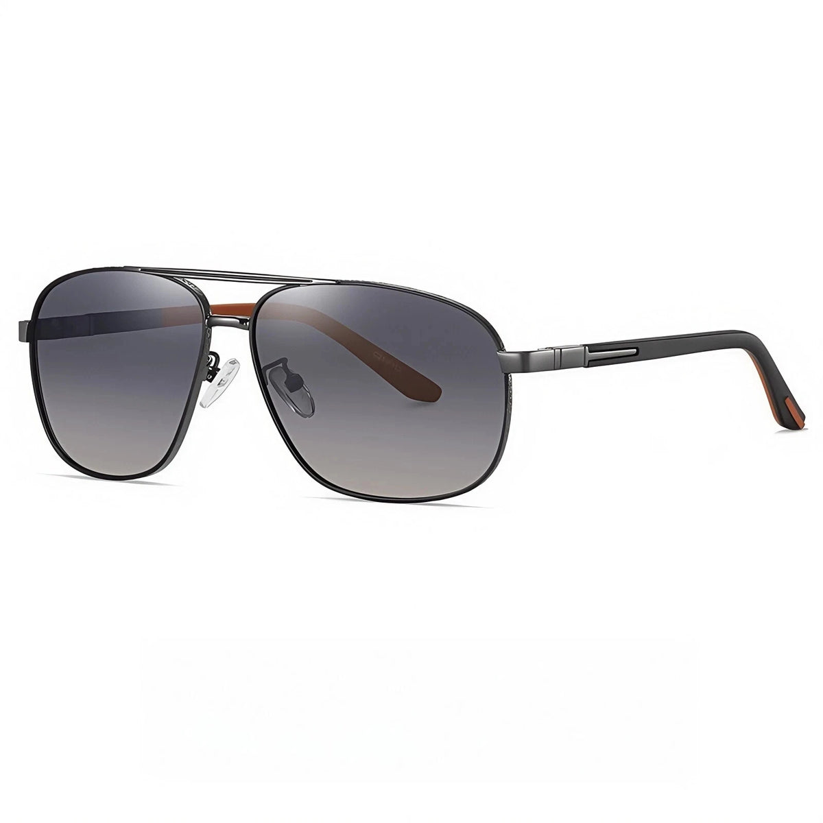 Men's Polarized Aviator Sunglasses Spring Hinge UV400 Anti-Glare Driving Outdoor #6306