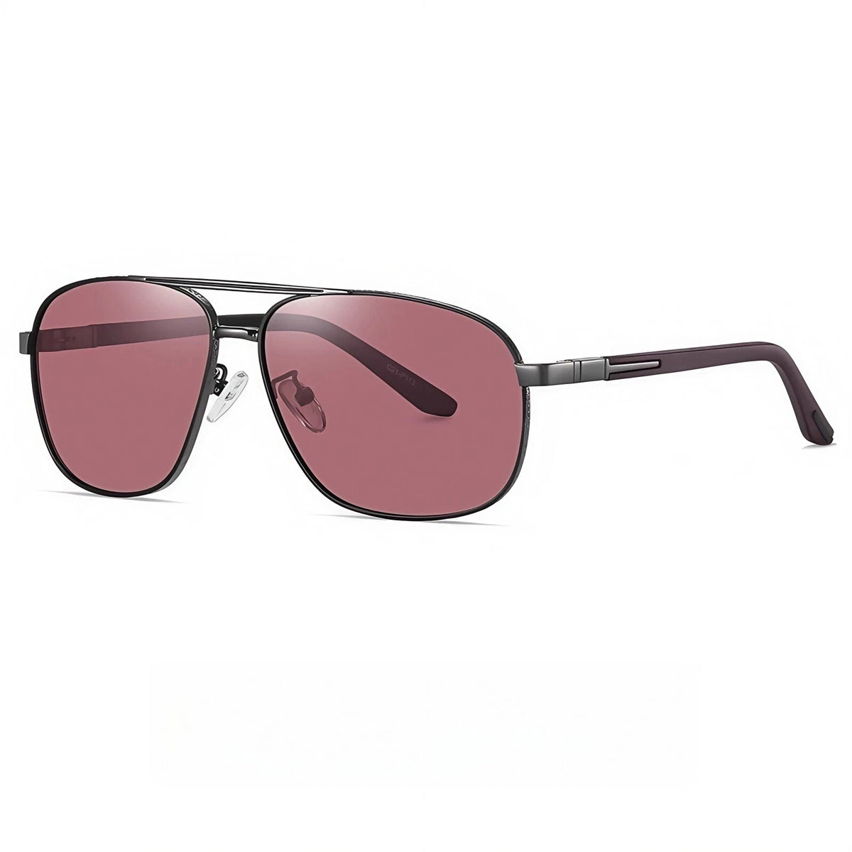 Men's Polarized Aviator Sunglasses Spring Hinge UV400 Anti-Glare Driving Outdoor #6306