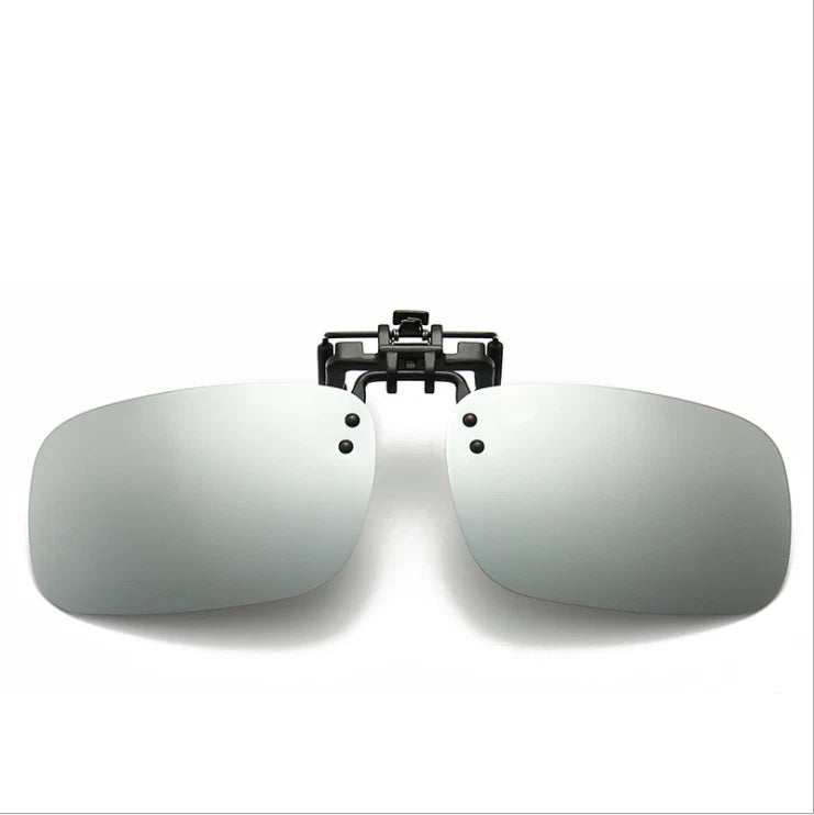 Polarized Clip-On Flip Up Sunglasses UV400 Driving Fishing Glasses 12 Colours AU
