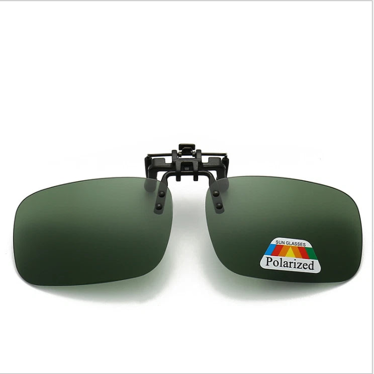 Polarized Clip-On Flip Up Sunglasses UV400 Driving Fishing Glasses 12 Colours AU