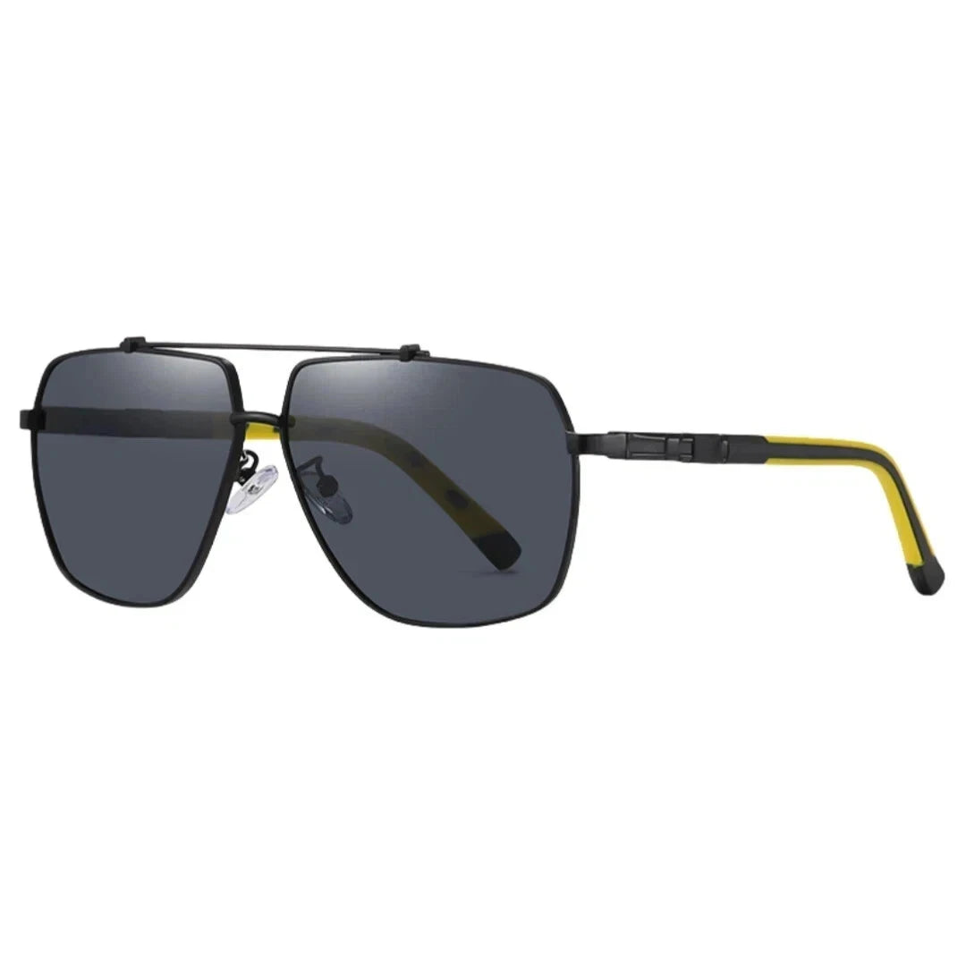 Men Polarized Sunglasses UV400 Anti-Glare Square Driving Fishing Outdoor Eyewear