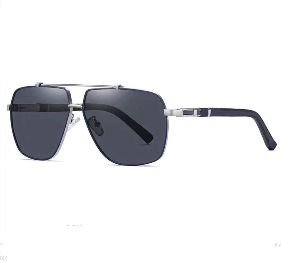 Men Polarized Sunglasses UV400 Anti-Glare Square Driving Fishing Outdoor Eyewear